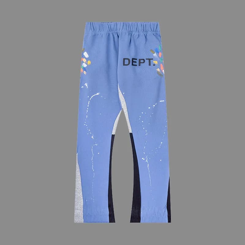 Gallery Dept. Paint Splatter Joggers DEPT. Logo Print