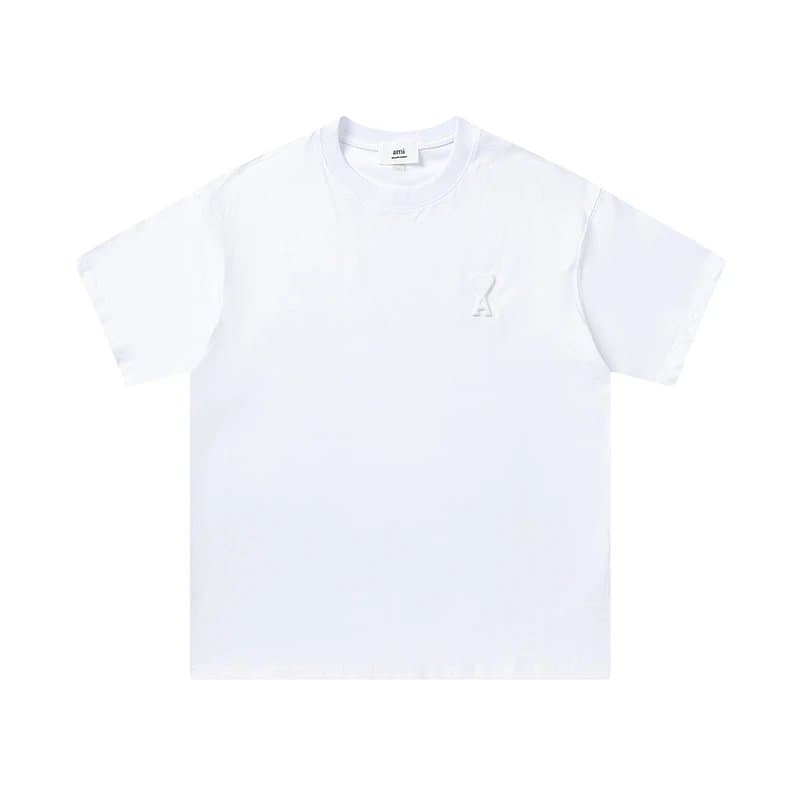 Amiri Logo T-Shirt Heart Logo — 白色A0015#