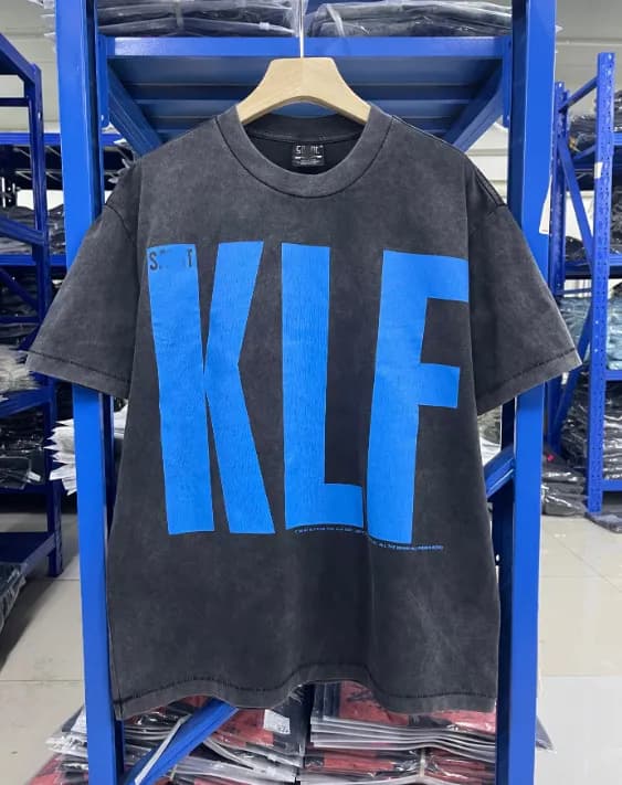 Kith KLF Tee Acid Wash