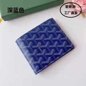 Goyard Saint Louis Wallet Goyardine Canvas