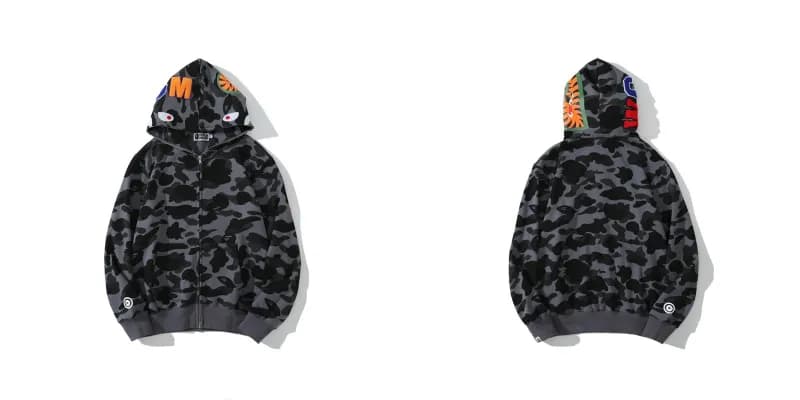 BAPE Shark Hoodie Camouflage — 18