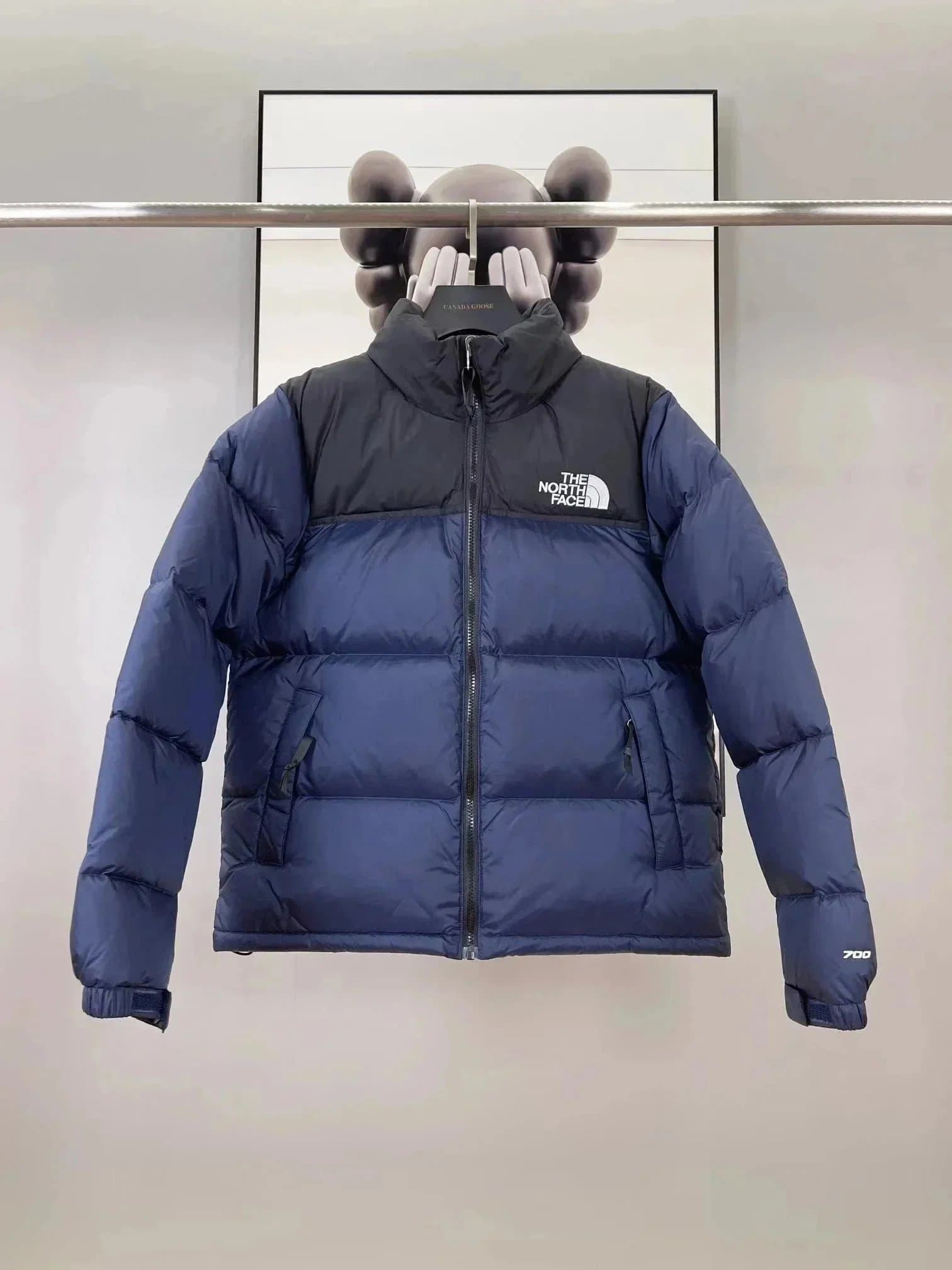 The North Face Nuptse Jacket Gradient Black to White — 4