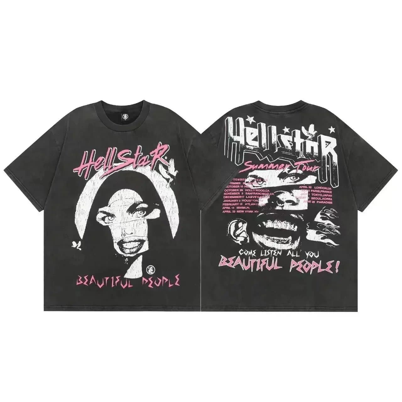 Hellstar Graphic Tee Breaking News Print — 26