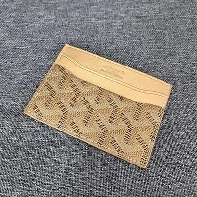 Goyard Card Holder Saint Louis Canvas