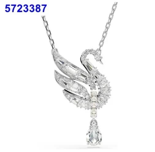Swarovski Swan Pendant Crystal