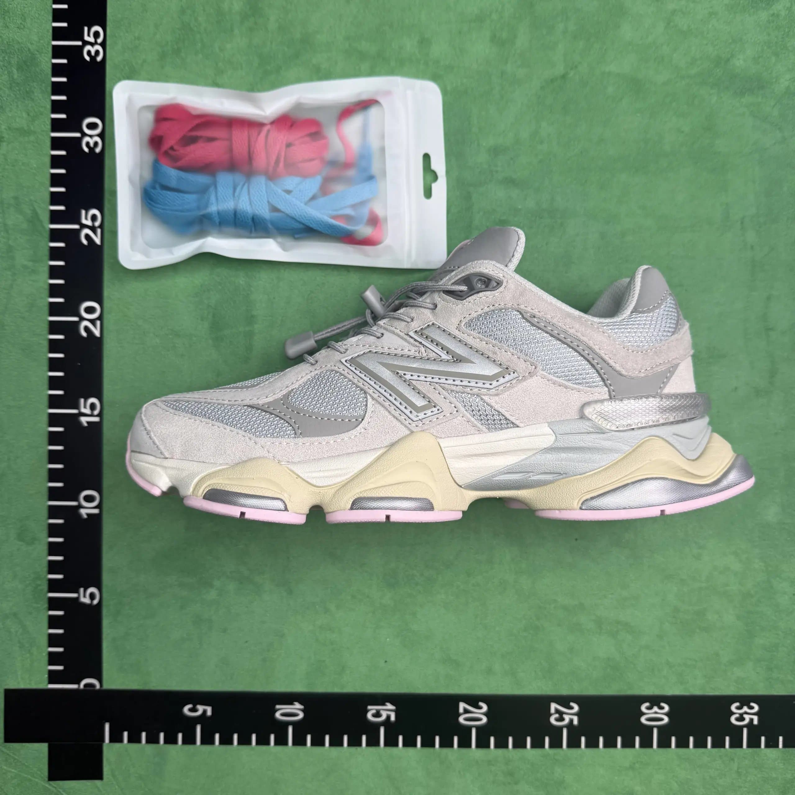 New Balance 9060 Grey Beige Pink