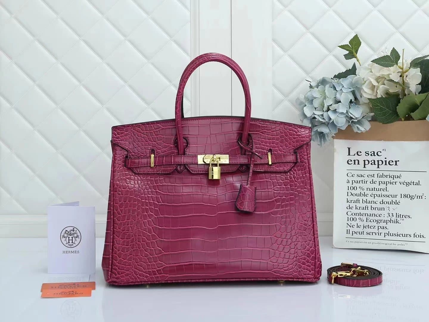 Hermès Birkin 30 Shiny Crocodile