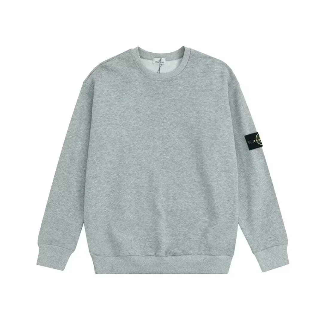 Stone Island Zip-Up Hoodie Solid Purple — 12