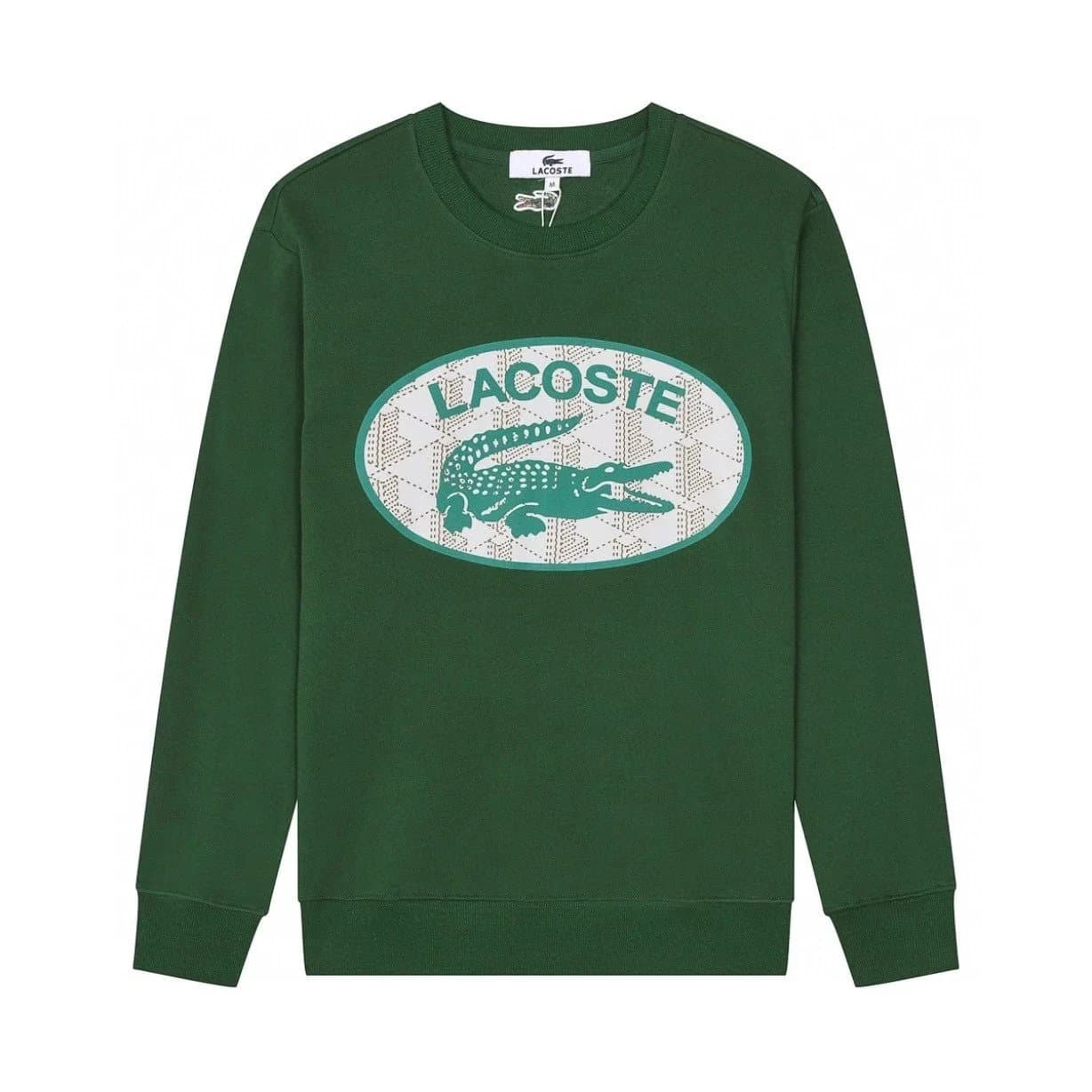 Lacoste Crewneck Sweatshirt Oval Croc Logo