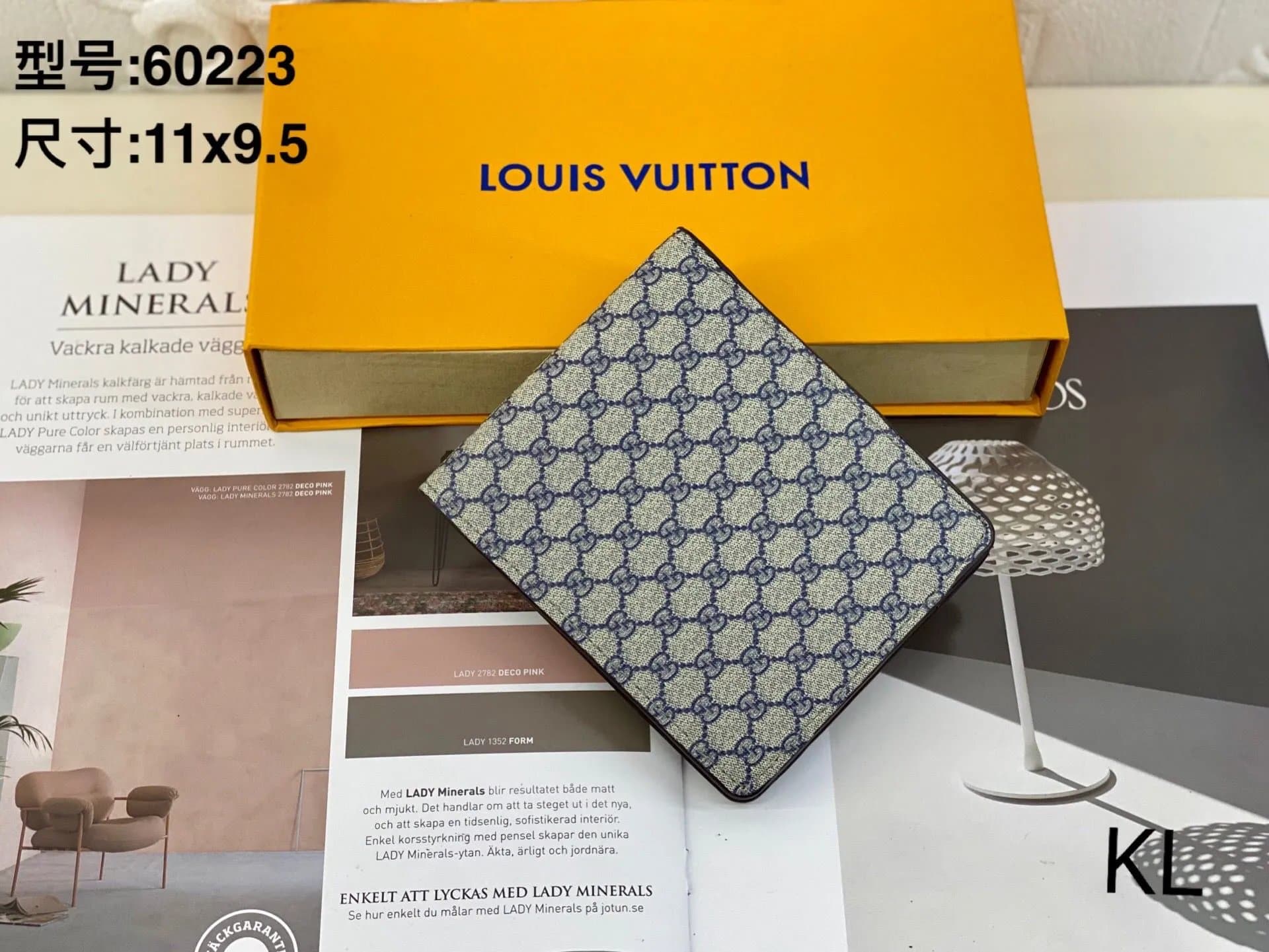 Gucci GG Marmont Wallet Monogram Canvas