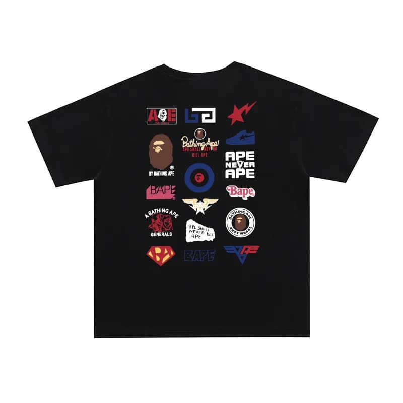 BAPE Ape Head Tee White Ape Head — D002黑色