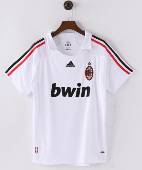 Adidas AC Milan Home Jersey 1998-99 Opel Sponsor — 2007/08AC米兰客场