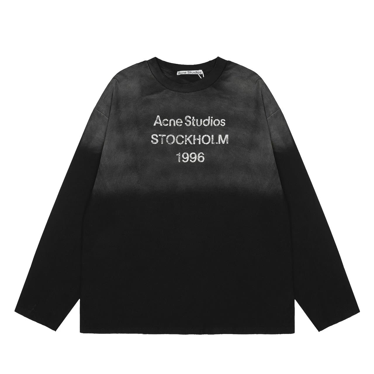 Acne Studios Long Sleeve Tee Logo Print — 17