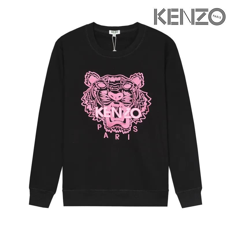Kenzo Tiger Sweatshirt Pink Tiger Logo