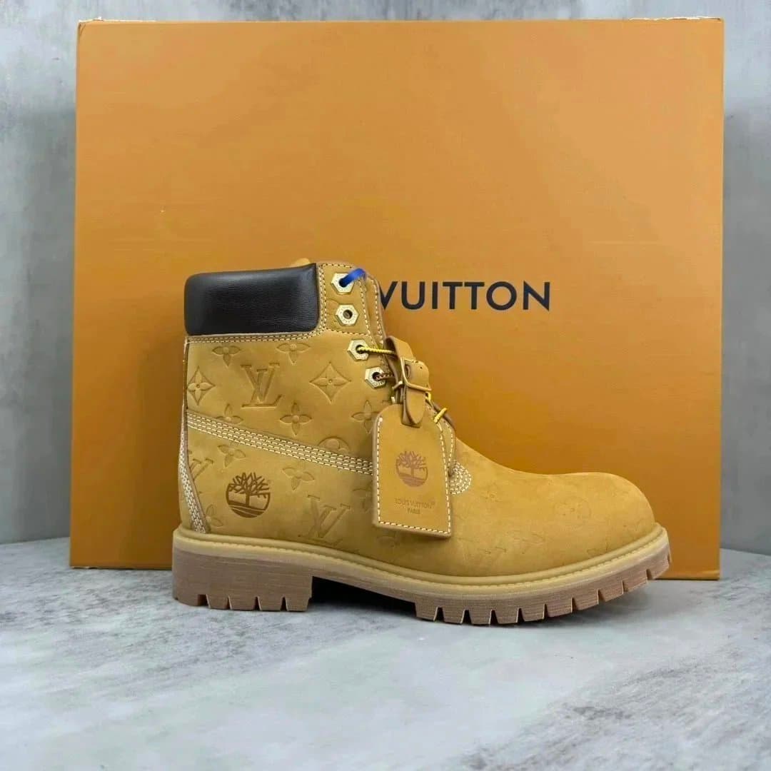 Louis Vuitton Timberland 6-Inch Boot Monogram Canvas — 01