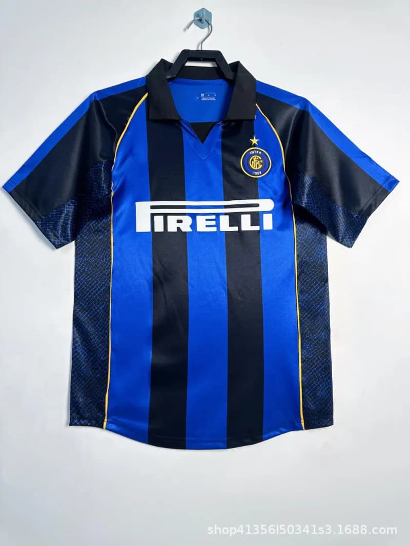 Inter Milan Home Jersey 2001-02 Retro