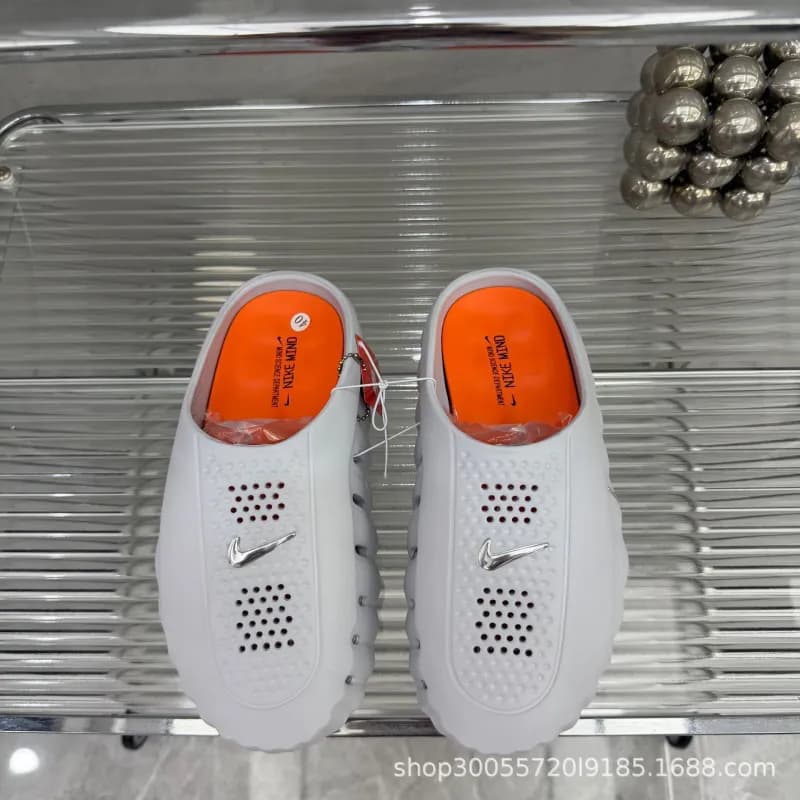 Nike Air VaporMax Plus Slide University Red — 包头鞋新款灰色【鞋底可拆】