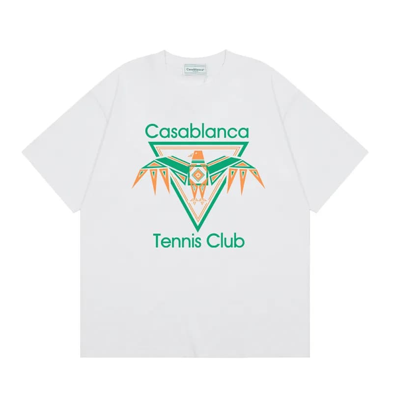 Graphic Tee Casa Blanca Arch Print — 80 white
