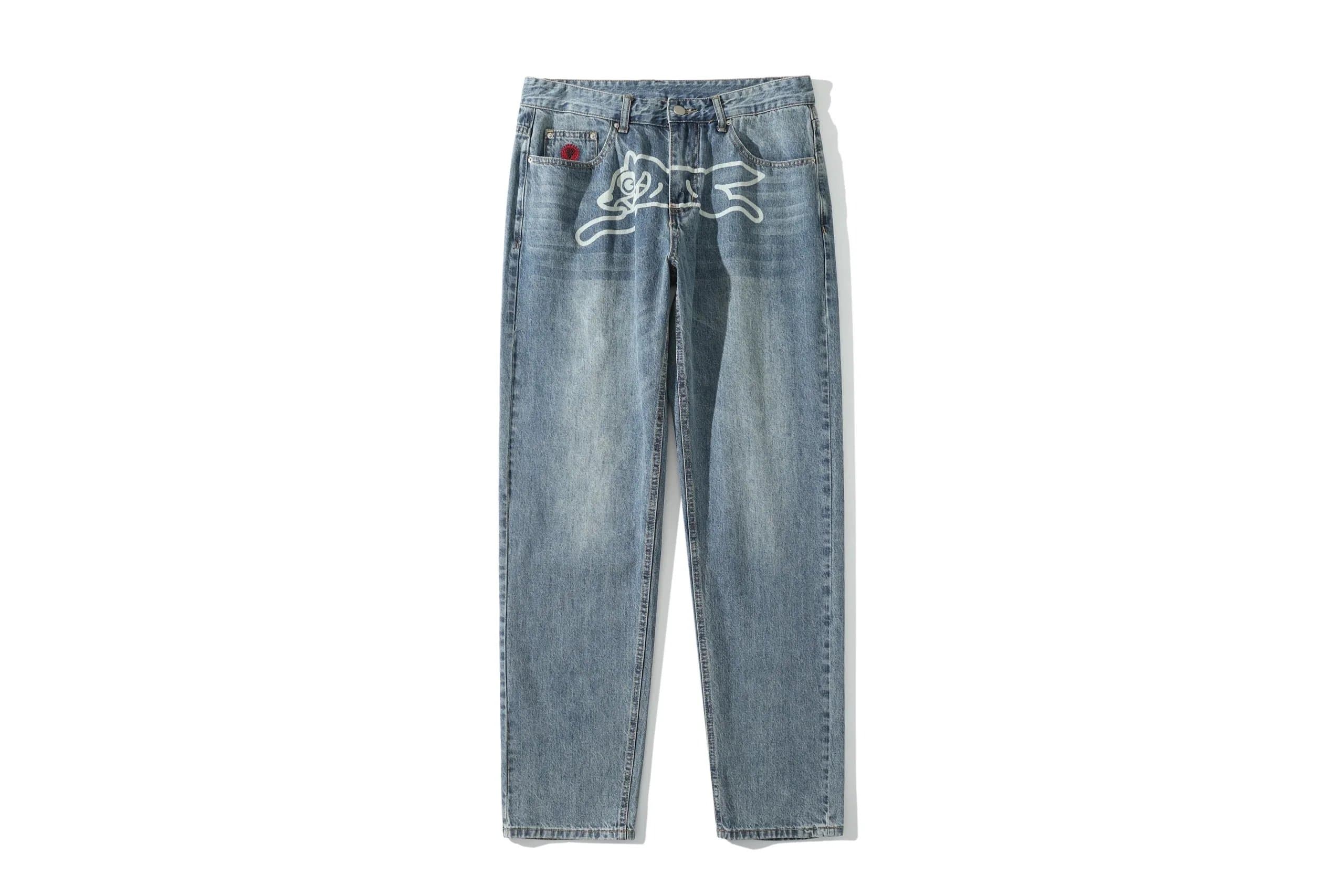 BAPE Jeans Ape Head Outline — 23