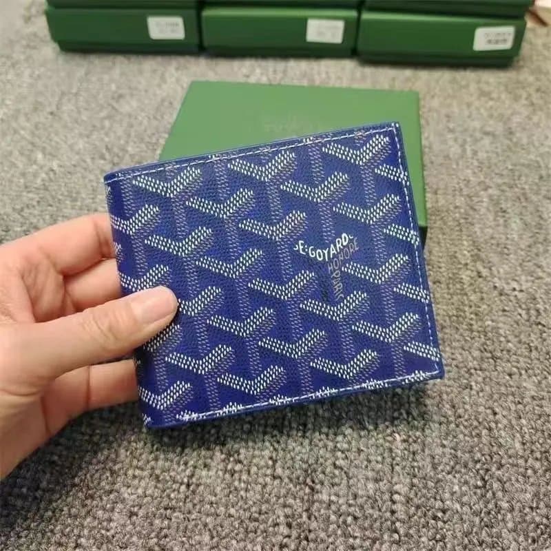Goyard Saint Louis Wallet Goyardine Canvas