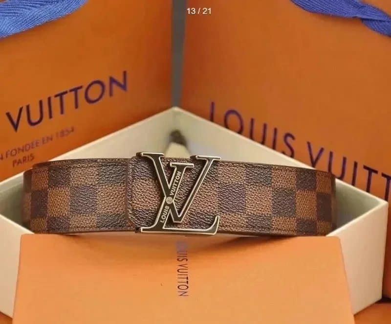 Louis Vuitton LV Belt Damier Ebene