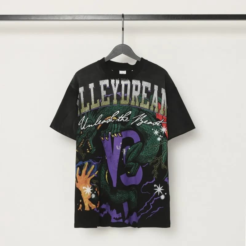 Off-White Graphic Tee Unleash the Beast