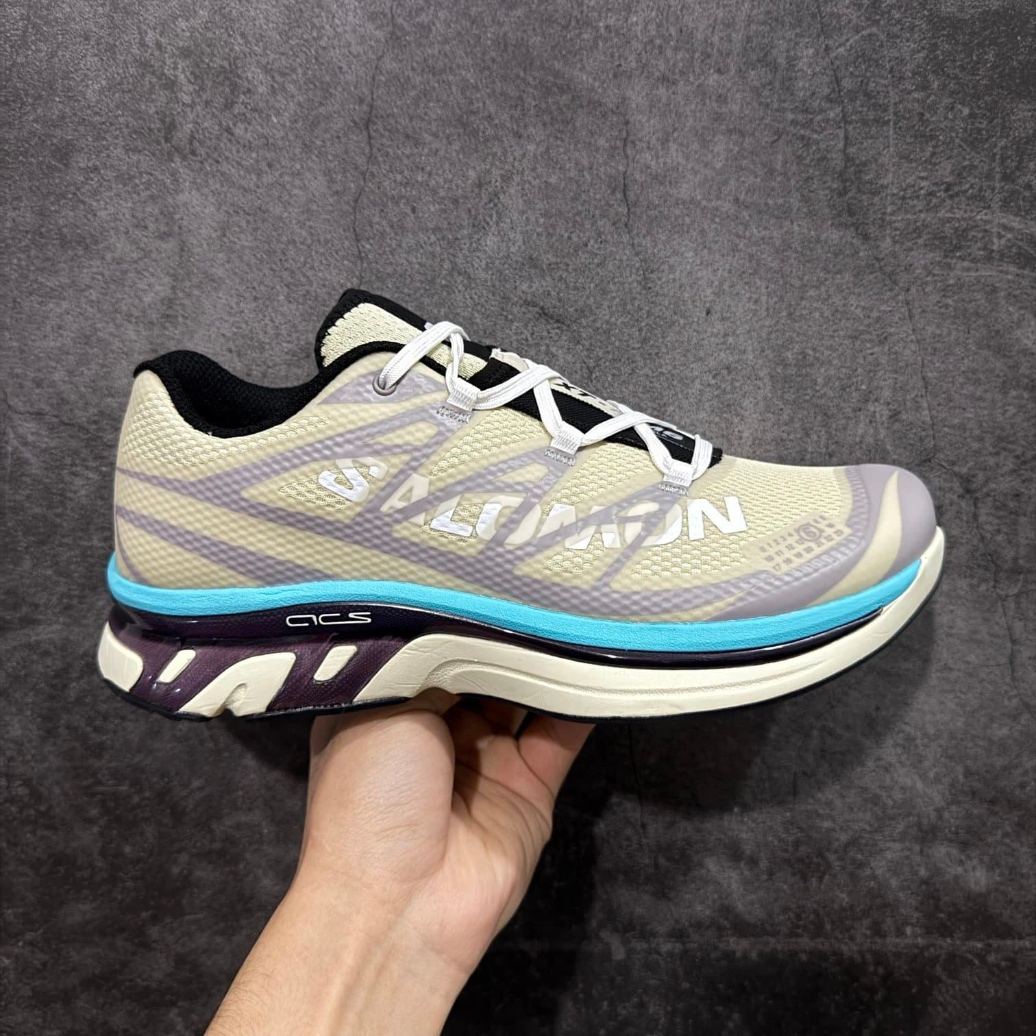 Salomon ACS Pro Beige Blue Purple