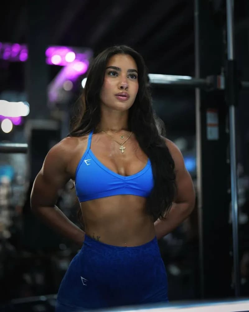 Strappy Sports Bra Olive Green — Dygsbe006 [dark blue]