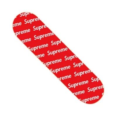 Supreme Skateboard Deck Box Logo Print