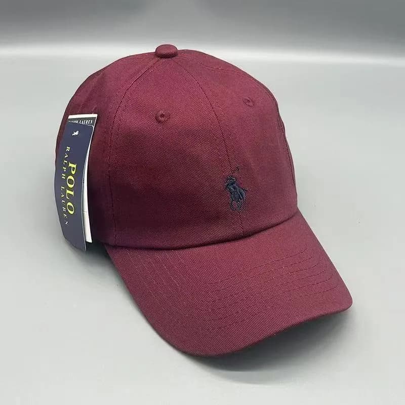 Polo Ralph Lauren Cap Classic Pony — 酒红宝蓝标