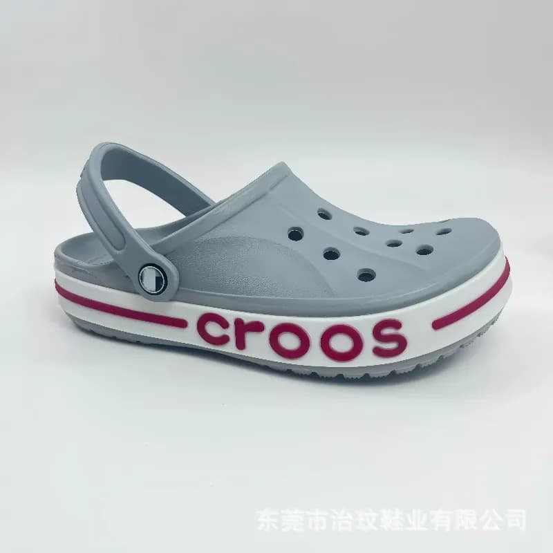 Crocs Classic Clog Grey/White/Red