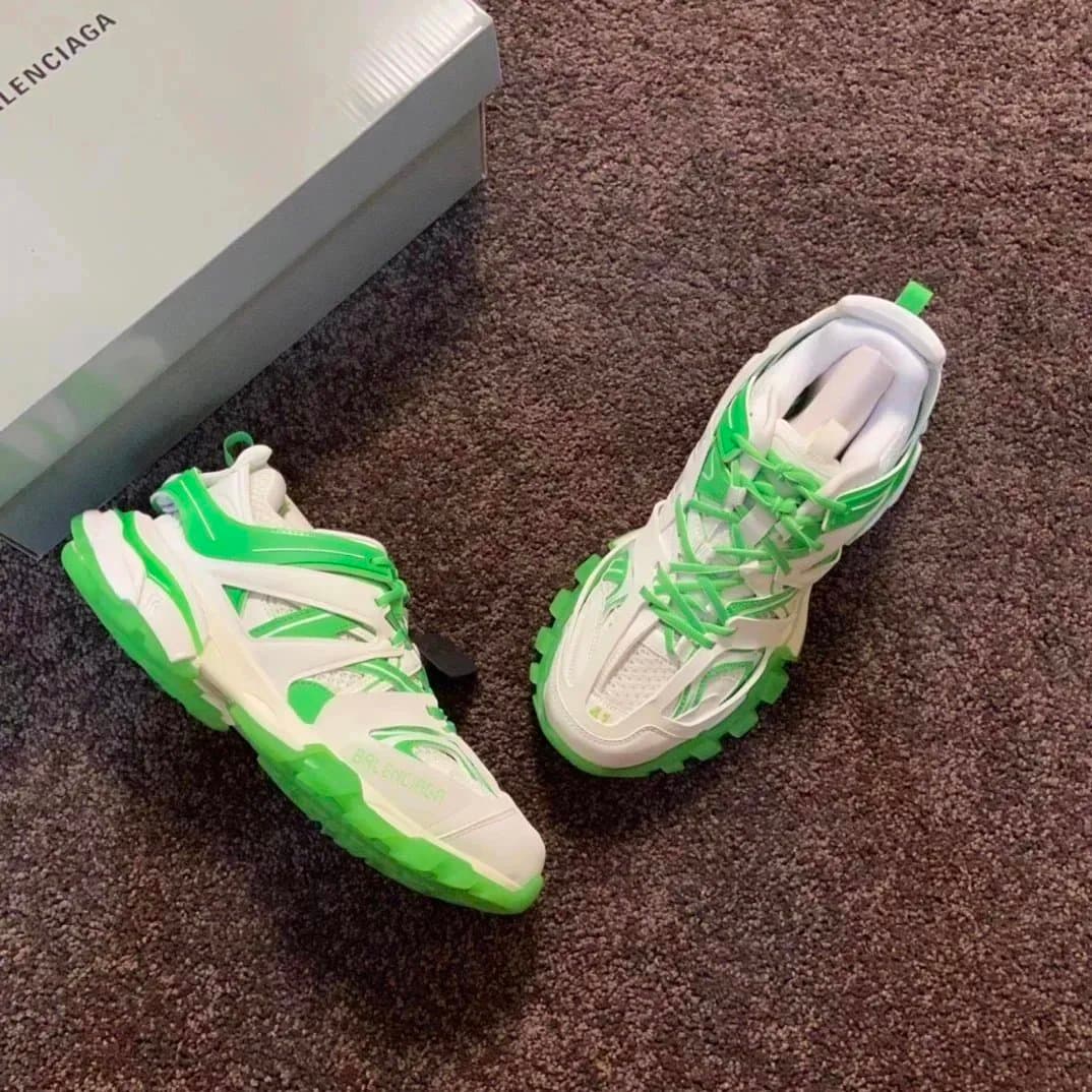 Balenciaga Speed Trainer White Green