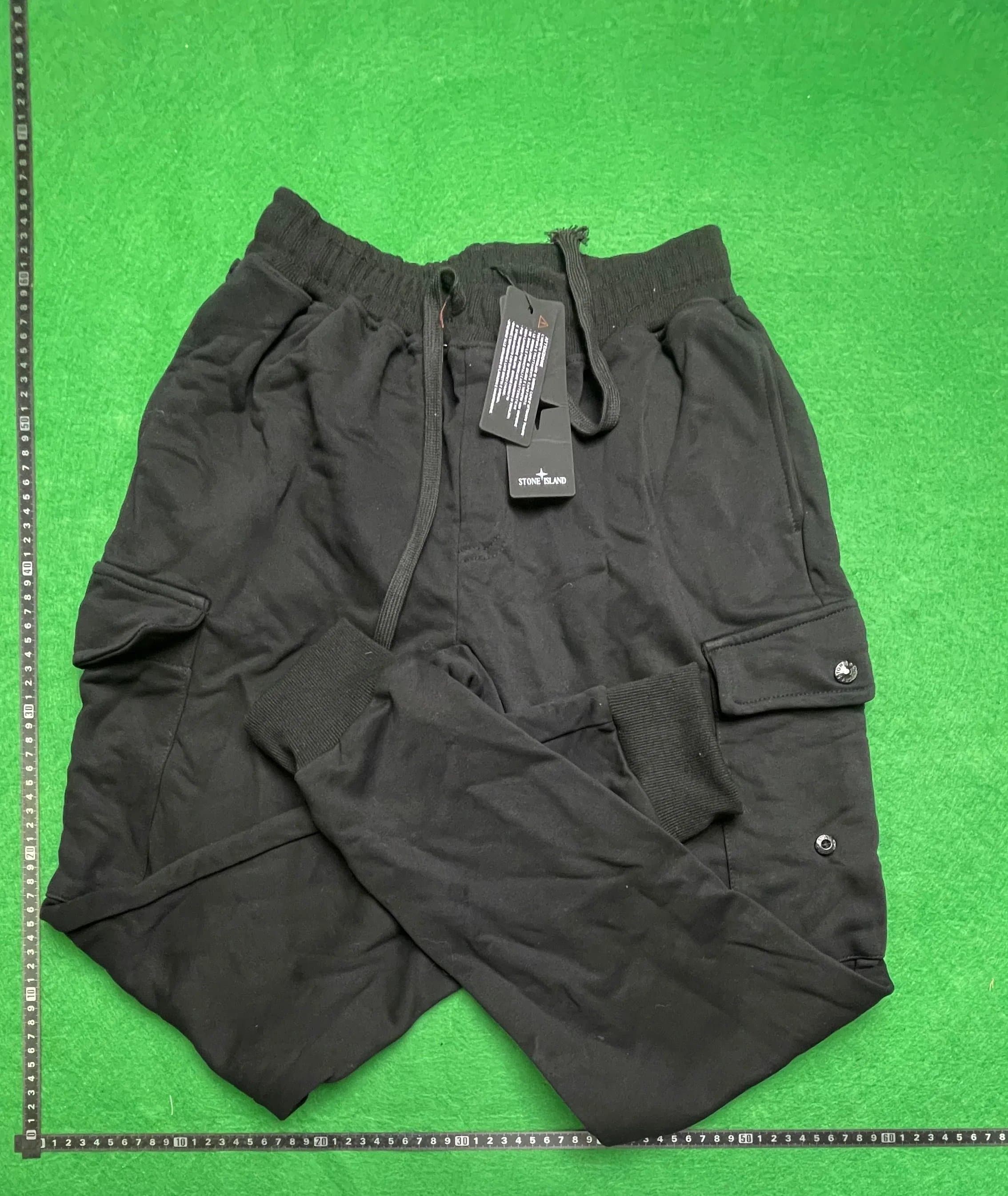 Stone Island Cargo Joggers Black