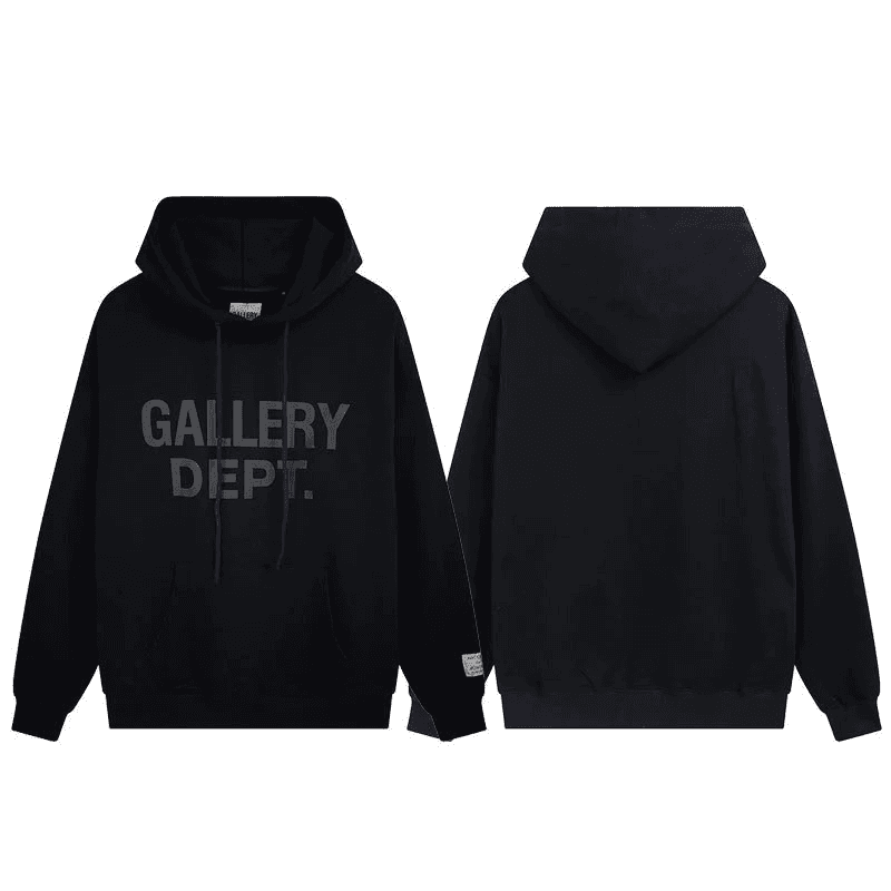 Paint Splatter Shorts Gallery Dept. Logo — hoodie 5