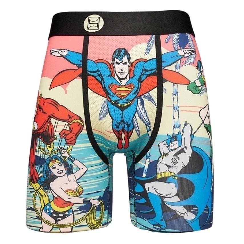 DC Shoes Boxer Briefs DC Comics Heroes Print