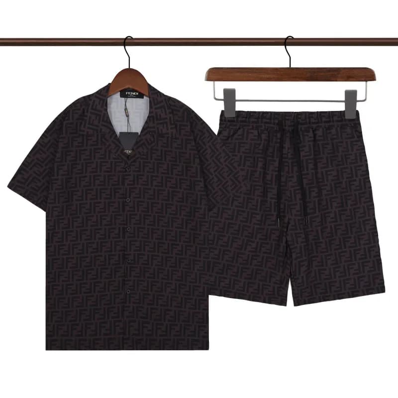 Louis Vuitton Hawaiian Print Set Palm Tree Surfboard Motif — Q210套装