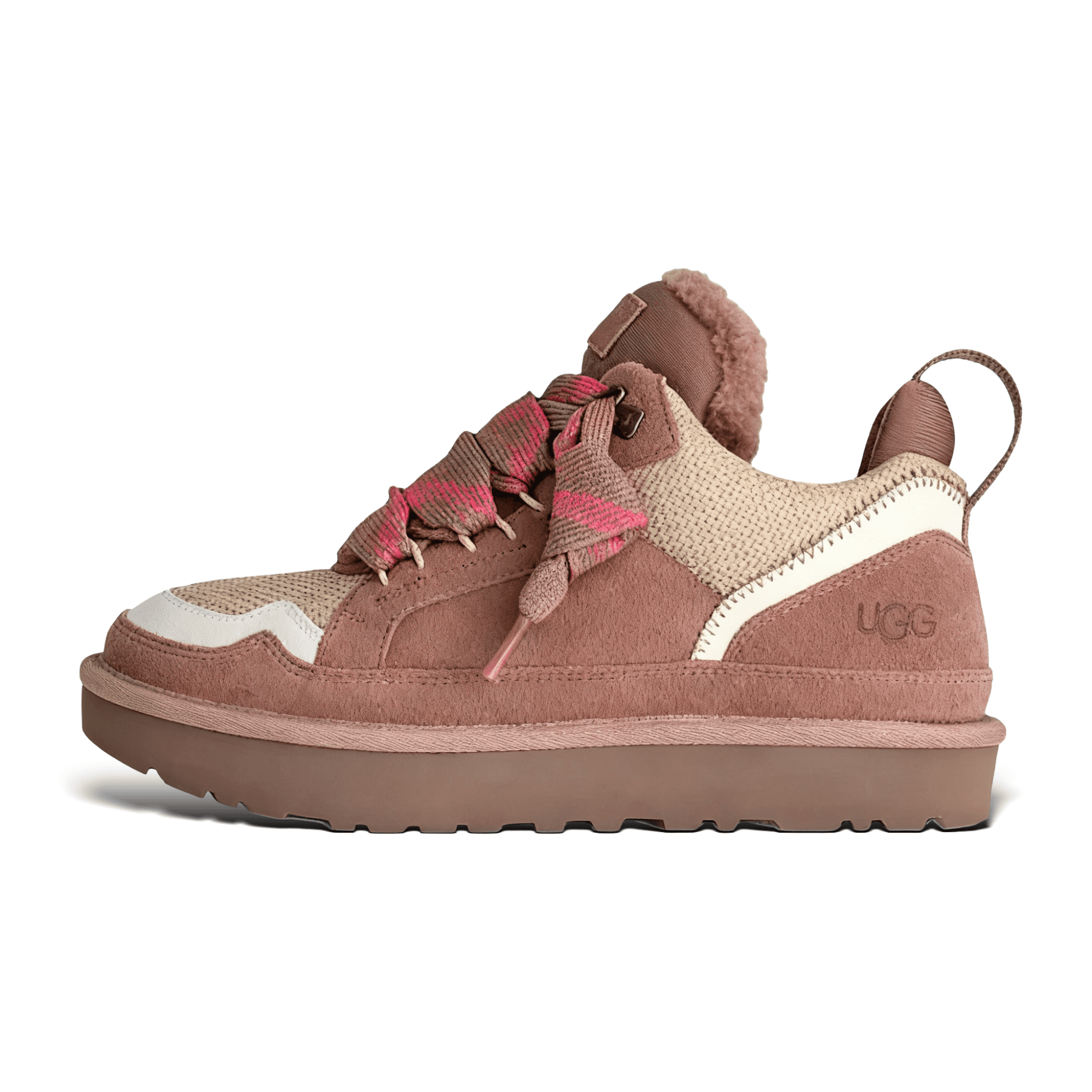 UGG Platform Moccasin Slipper Chestnut — 浅橡棕色