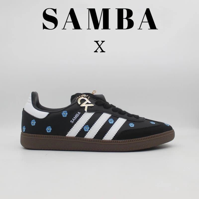 Adidas Samba Grey Suede — IF4397 黑白花