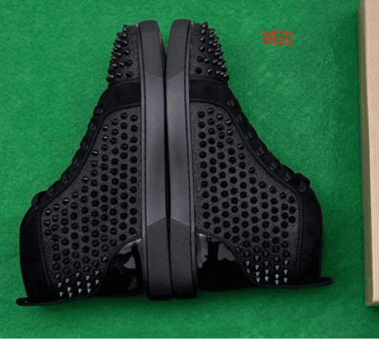 Christian Louboutin Louis Spikes Studded