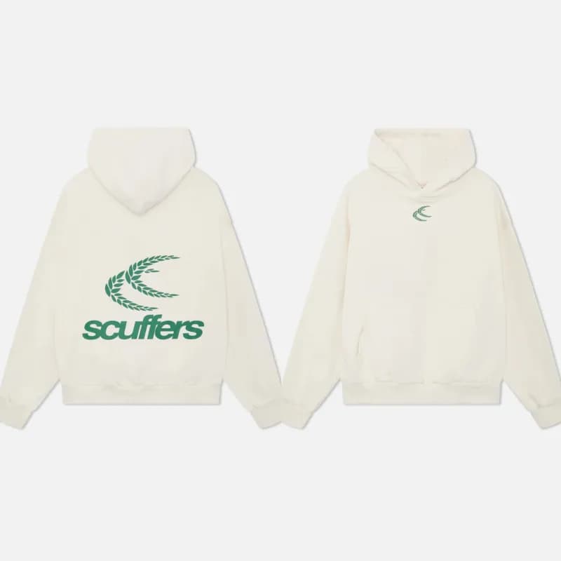 Scuffers Hoodie Wheat Logo
