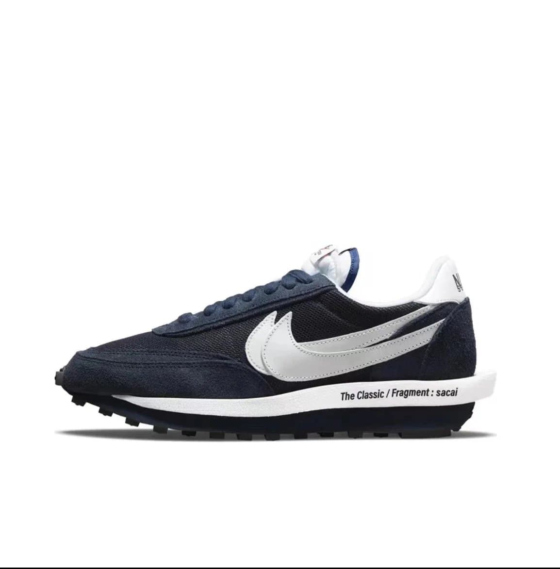 Nike LDWaffle Sacai — PK Sacai藤原浩联名藏蓝 Waffle 编码（9）