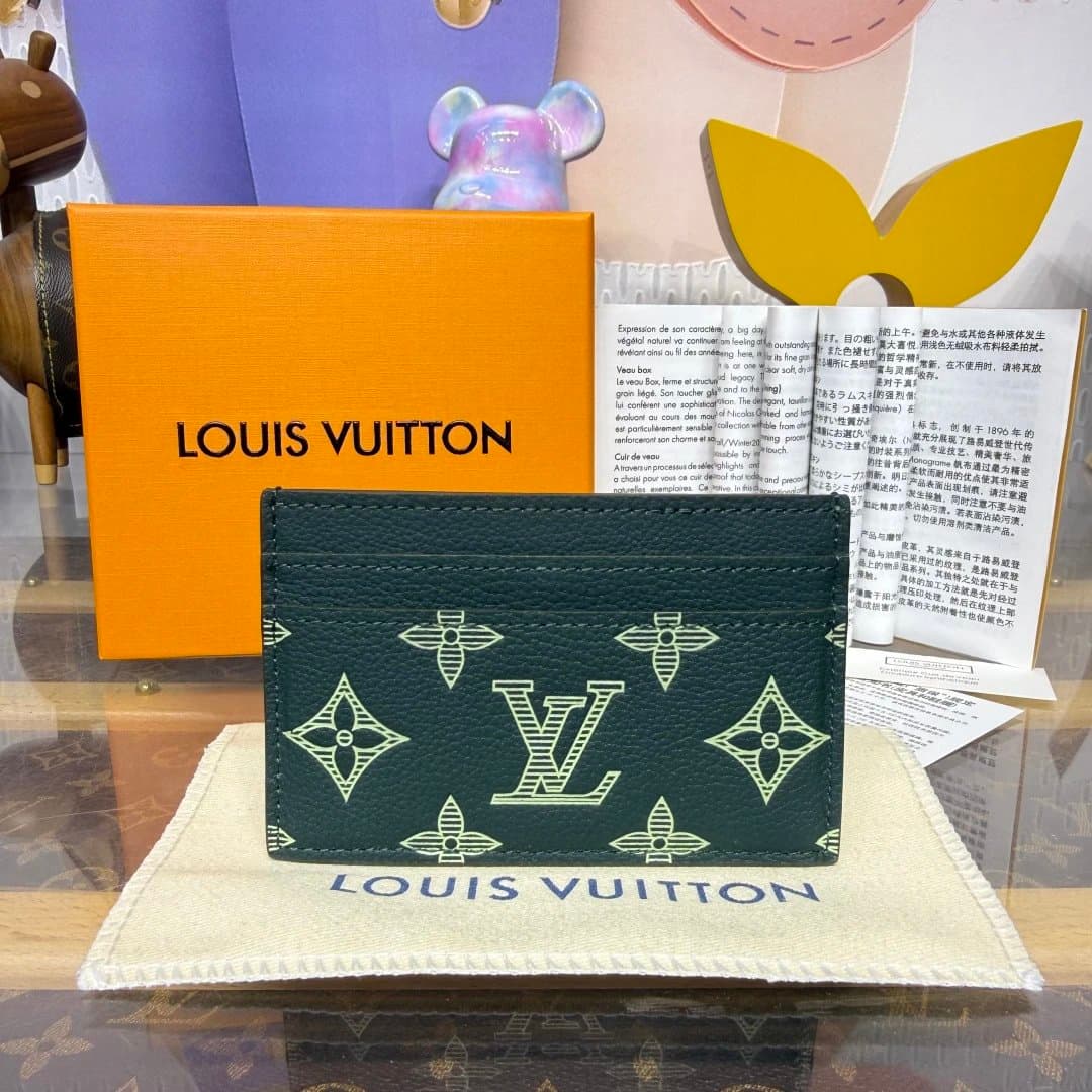 Louis Vuitton Card Holder Monogram Eclipse
