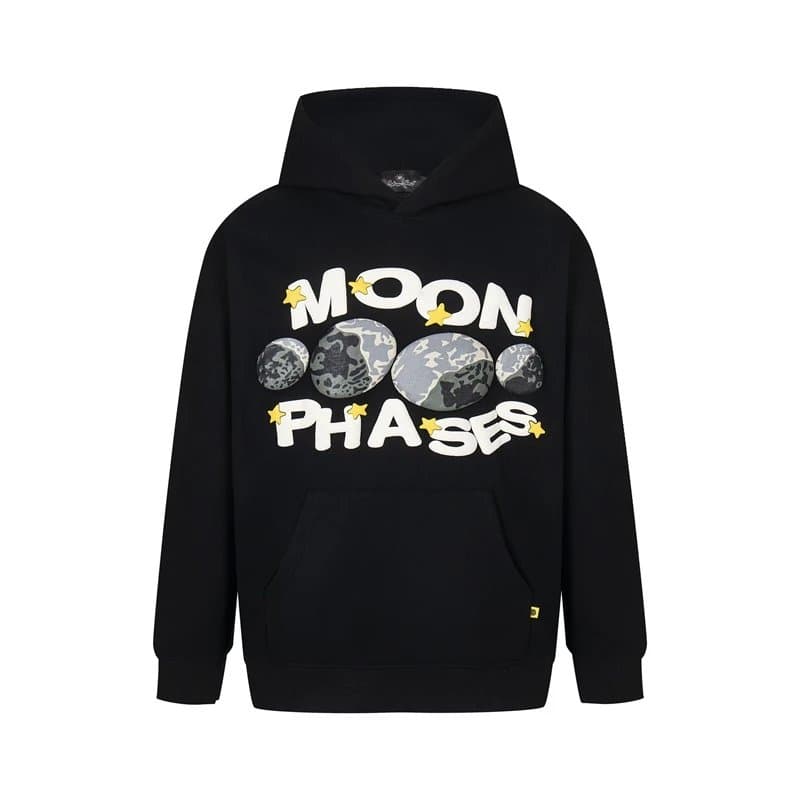Broken Planet Logo Joggers Star Print — B16黑色