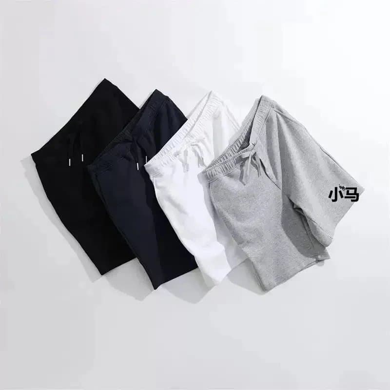 Polo Ralph Lauren Drawstring Shorts Solid Black — Style 2 White Shorts