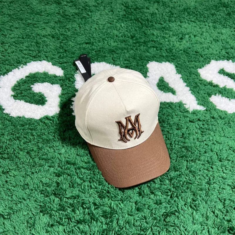 Amiri Baseball Cap Two-Tone Logo