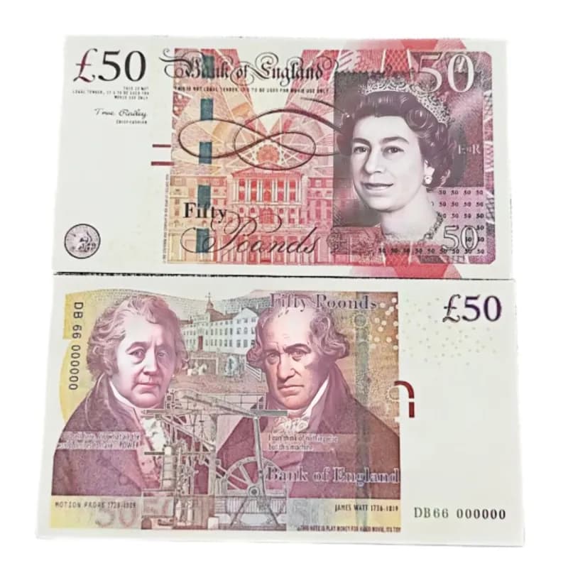 £50 Banknote Polymer Note