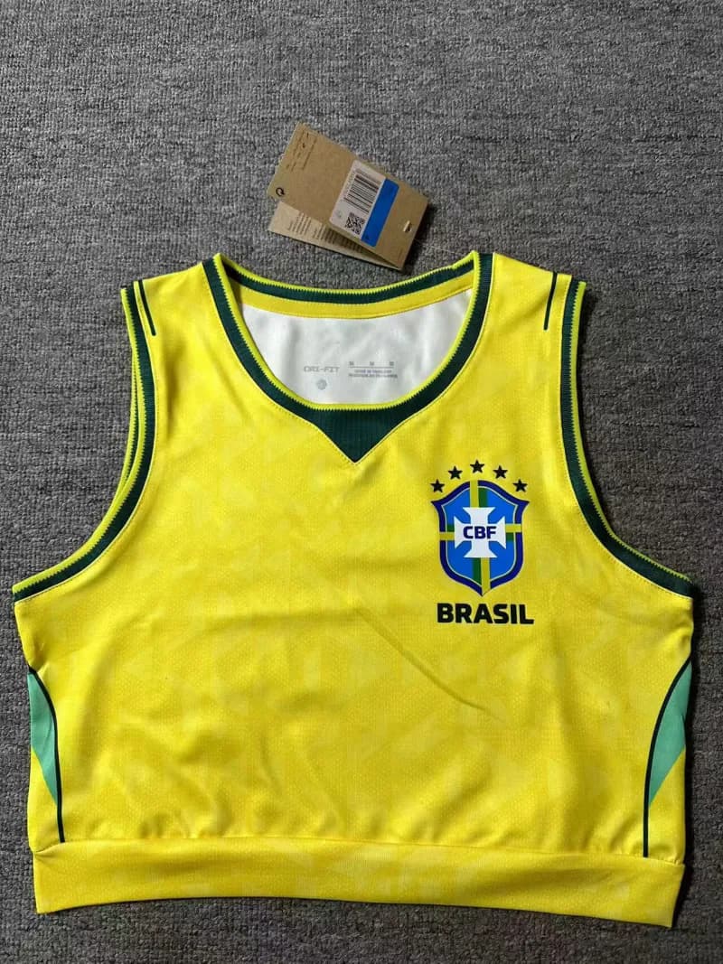 Nike Brazil National Team Training Top CBF Crest