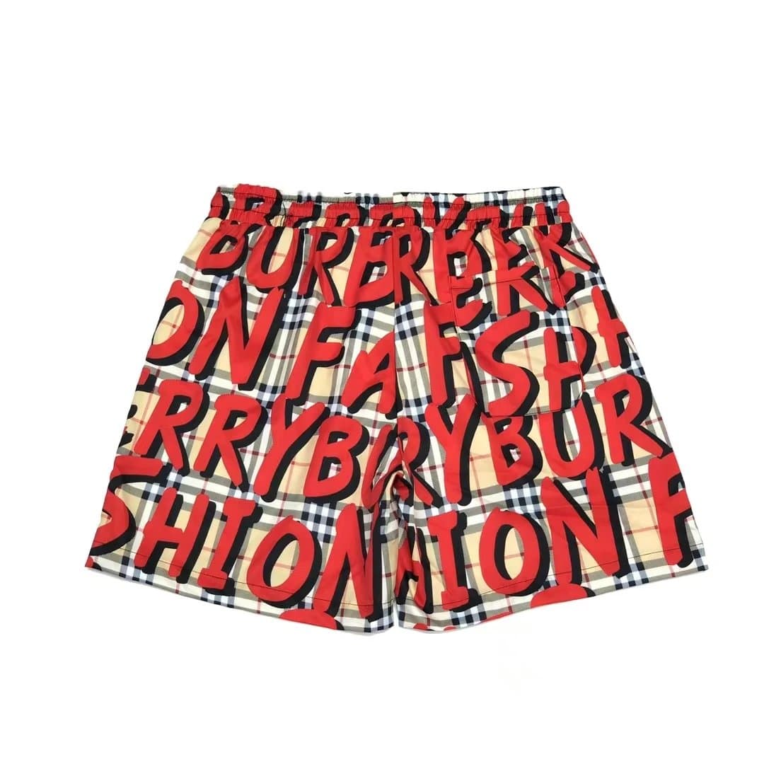 Burberry Ghost Logo Shorts Ghost Print — 21