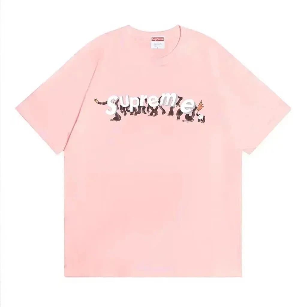 Supreme Box Logo Tee Monkey Print