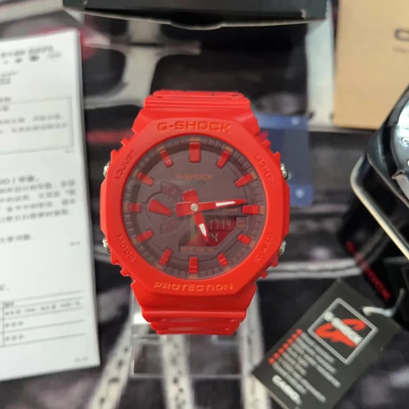 Casio G-Shock GA-2100 Full Red